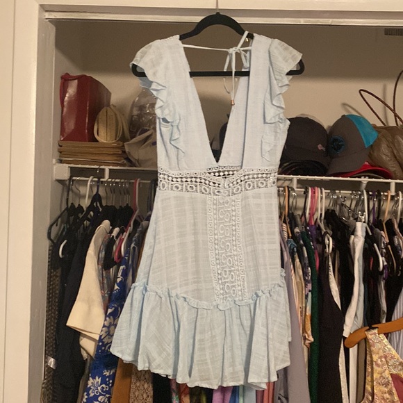 Light blue dress size medium - Picture 2 of 2
